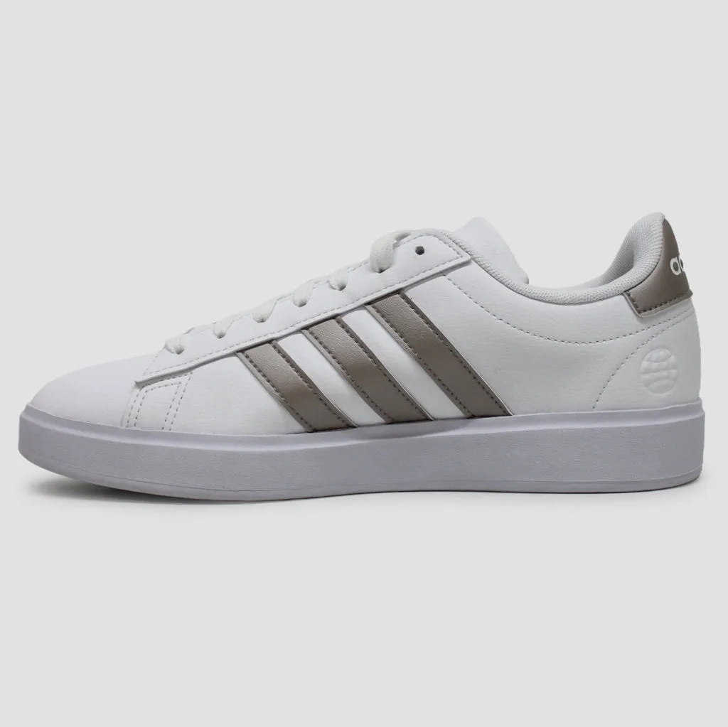 Adidas Grand Court 2.0 GW9215 Womens Synthetic Leather Trainers - UK 7