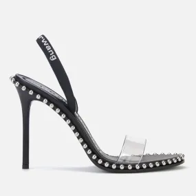 Alexander Wang Women's Nova Faux Leather Heeled Sandals - UK 3 | Coggles