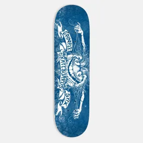 Anti Hero Skateboards - 8.06 Grimplestix Skateboard Deck - Blue / White