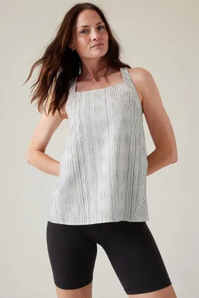 Athleta White Arrival Tank Top