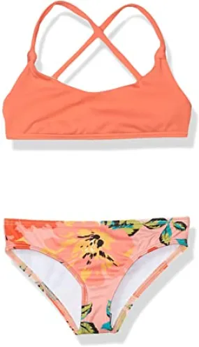 Billabong Beach Bliss Halter Girls Bikini Set -