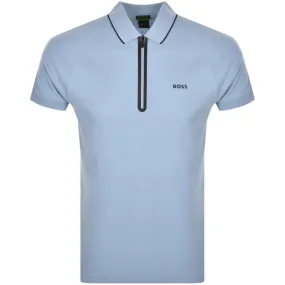 BOSS Philix Polo T Shirt Blue