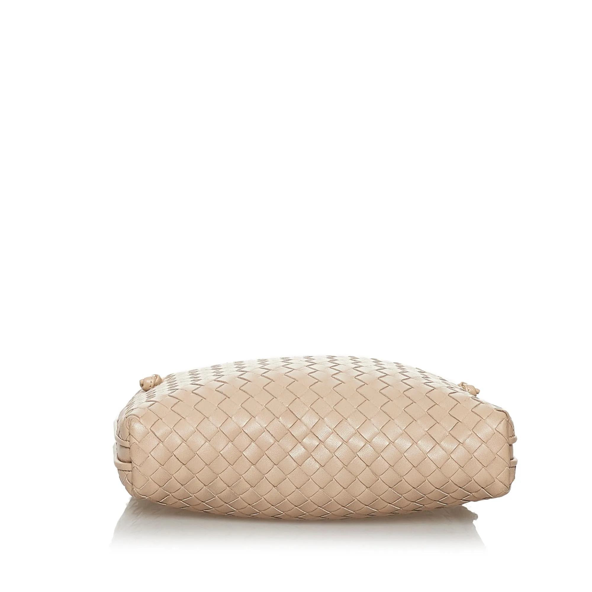 Bottega Veneta Intrecciato Nodini Leather Crossbody Bag