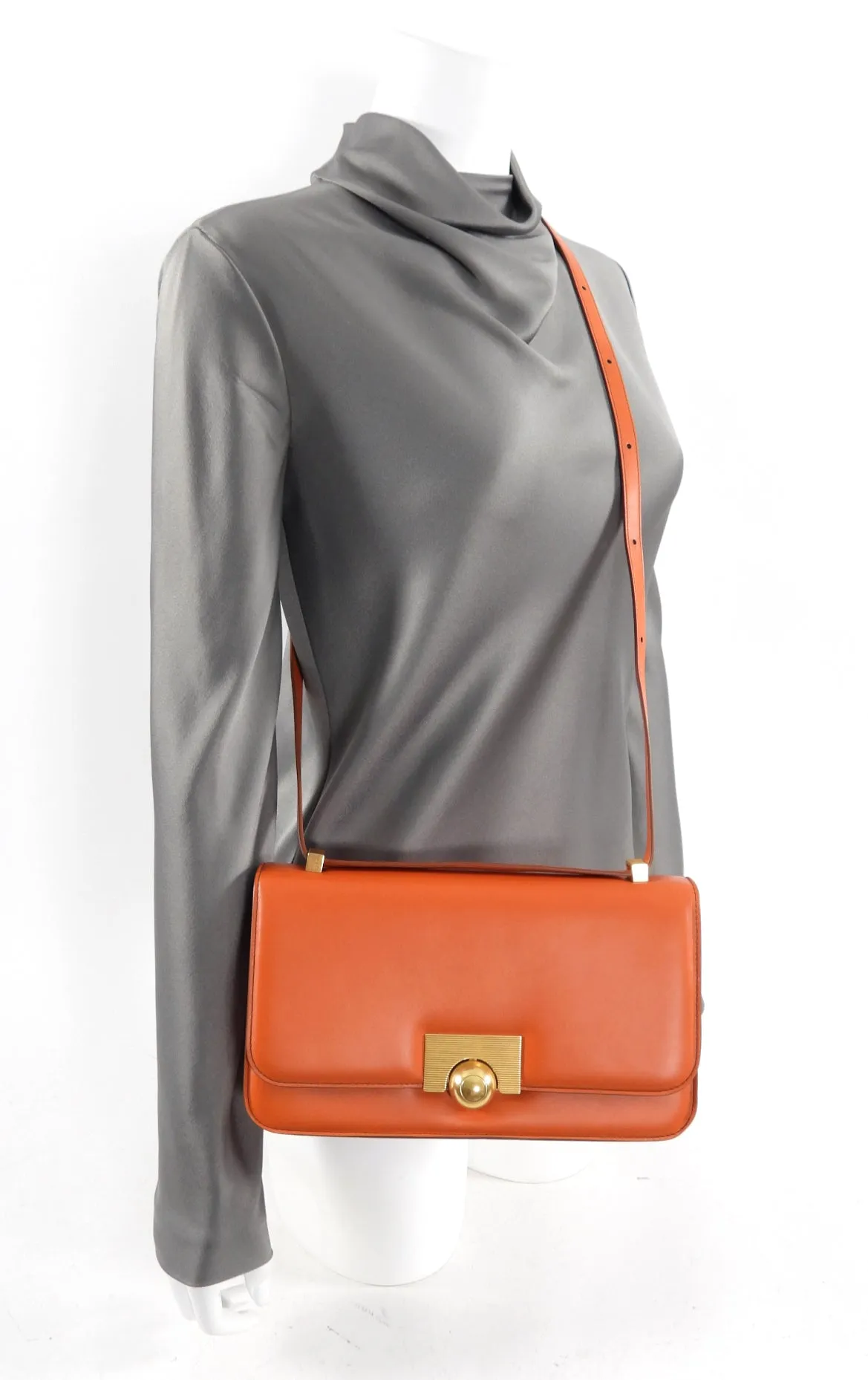 Bottega Veneta The Classic Orange Crossbody Bag