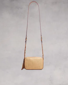 Cami Straw Camera Bag