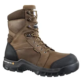 Carhartt 8 Inch Brown Rugged Flex Safety Boot 400g  Work Boot