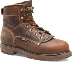 Carolina Men's 6 Waterproof, Composite Toe, Grizzly Work Boot #CA7528