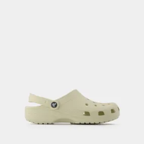 Classic Bone Mules - Crocs - Bone - Synthetic