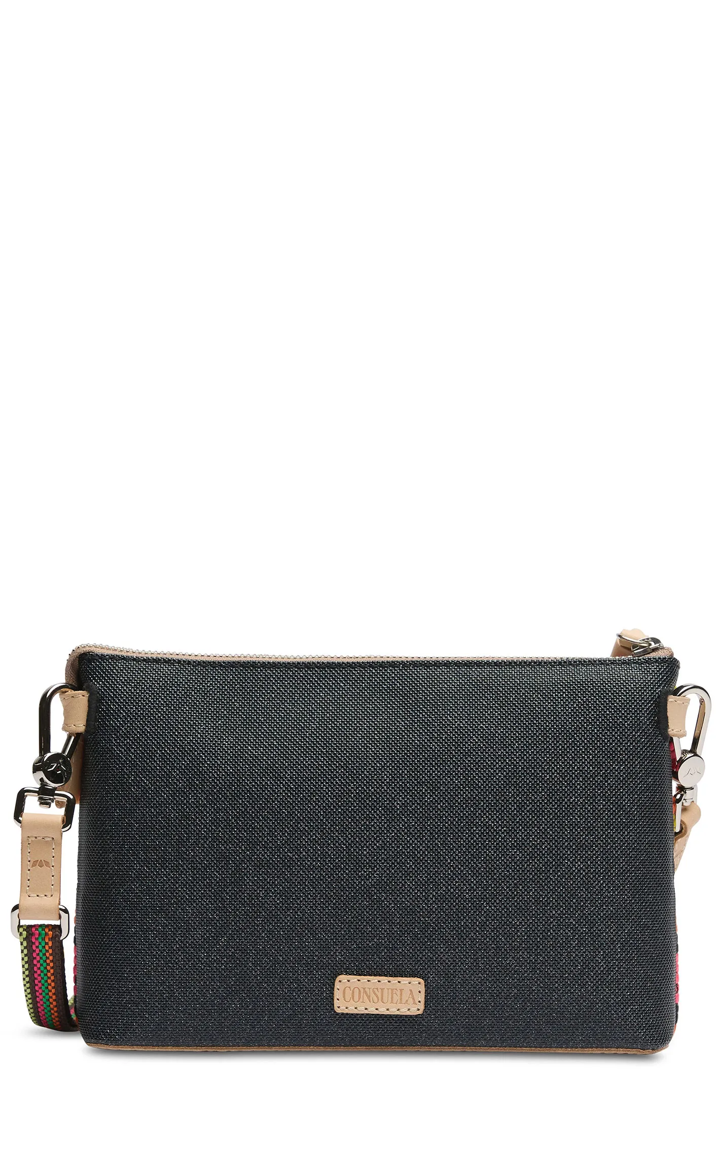 Consuela Rae Bright Color Embroidered Diamond Midtown Crossbody Bag