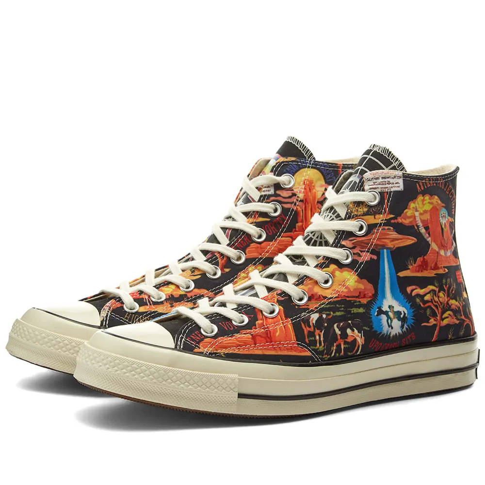 Converse Chuck Taylor 1970s Hi 'Twisted Resort'Black, Multi & Egret