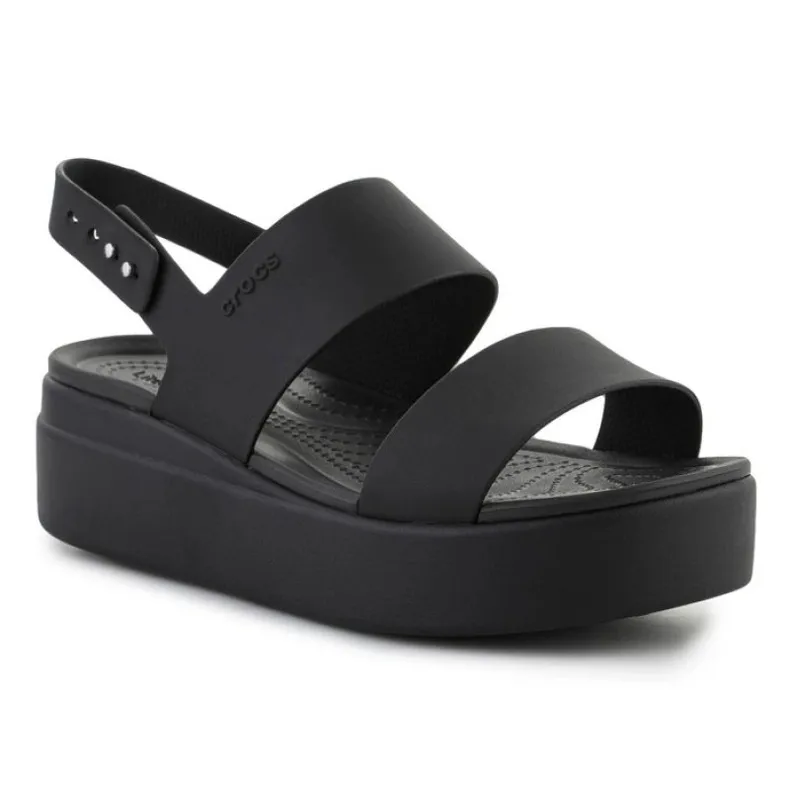 Crocs Brooklyn Low Wedge W 206453-060 sandals black