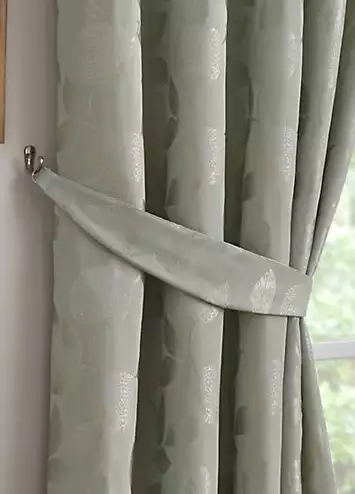 Curtina Bramford Pencil Pleat Jacquard Lined Curtains | Kaleidoscope