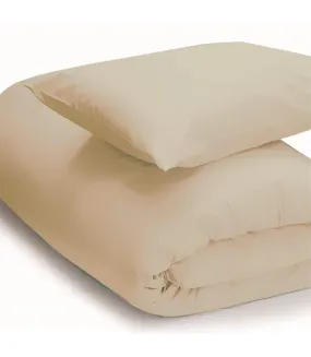 Easycare percale duvet cover cream Belledorm