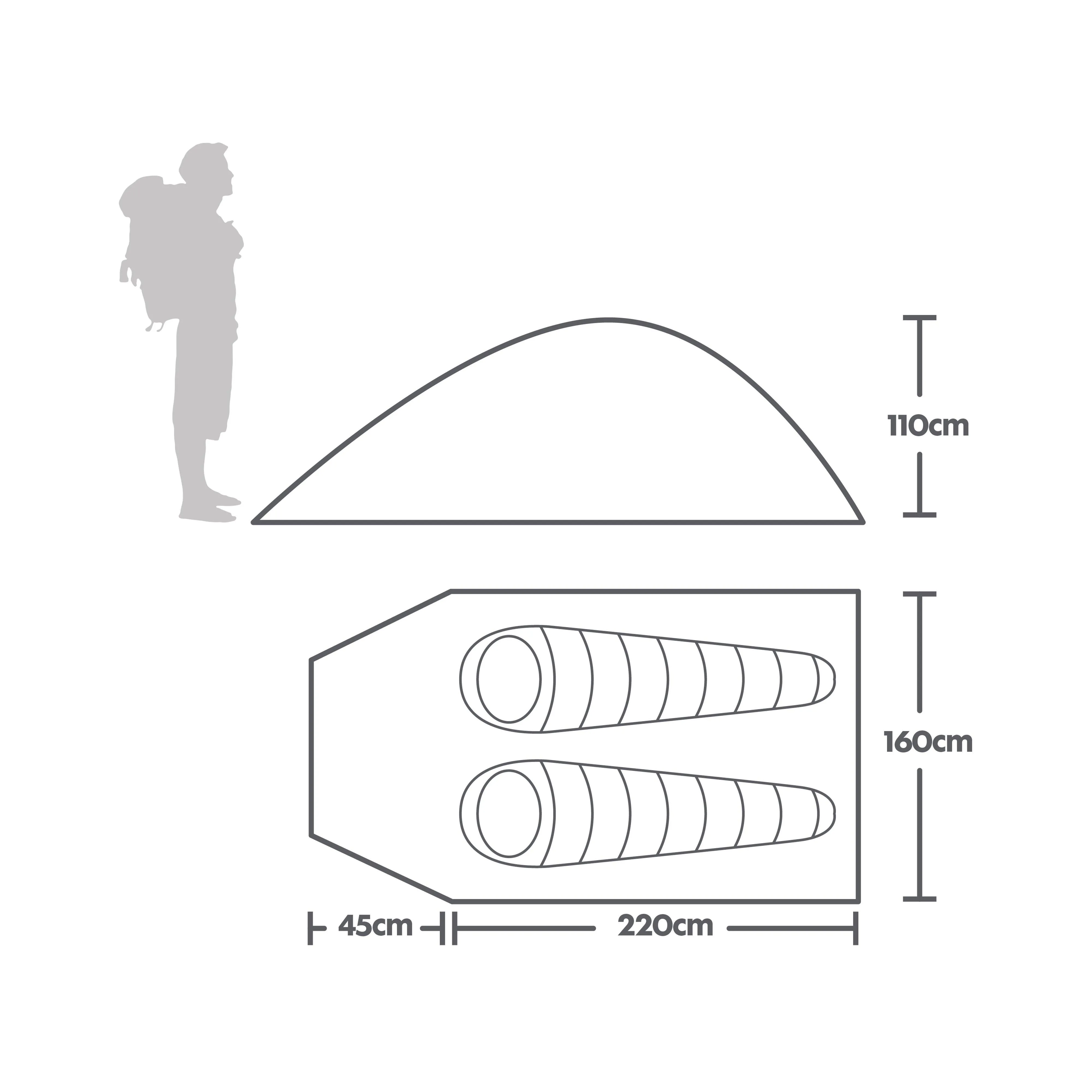 Eurohike Tamar 2 Tent | Ultimate Outdoors