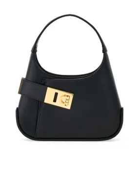 Gancini Buckle Shoulder Bag