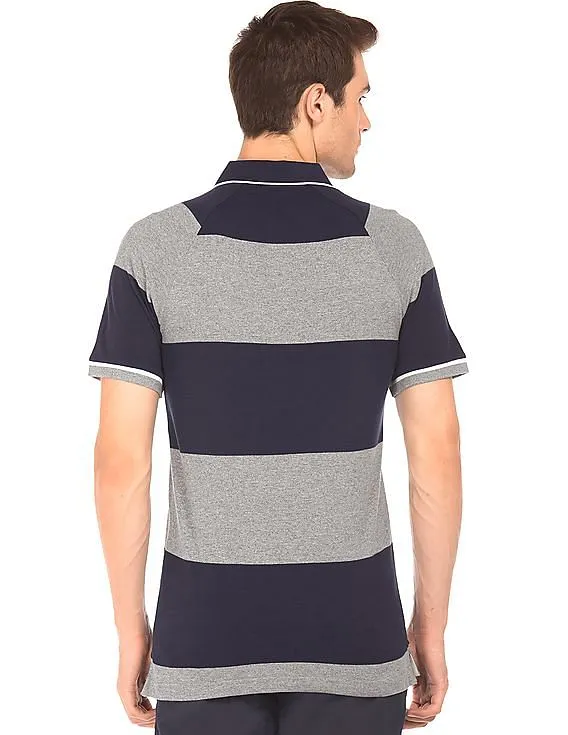 Gant Regular Fit Striped Polo Shirt