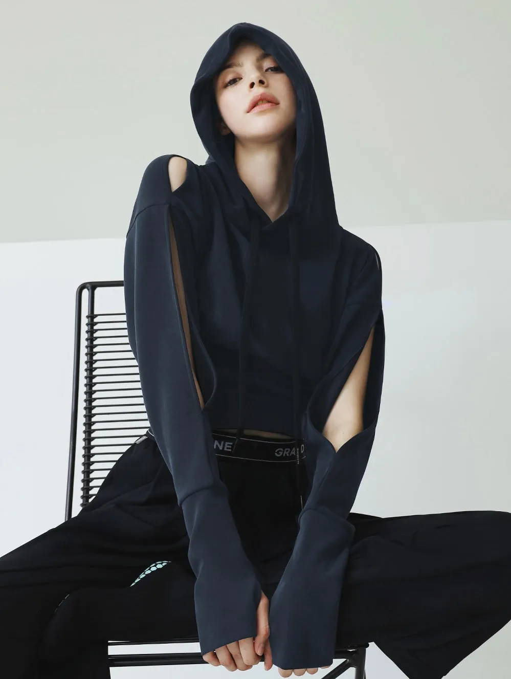 Grande Line Recycled Side Slit Hoodie