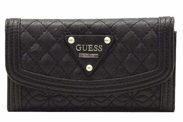 Guess Women's Sunset Quilt Tri-Fold Wallet