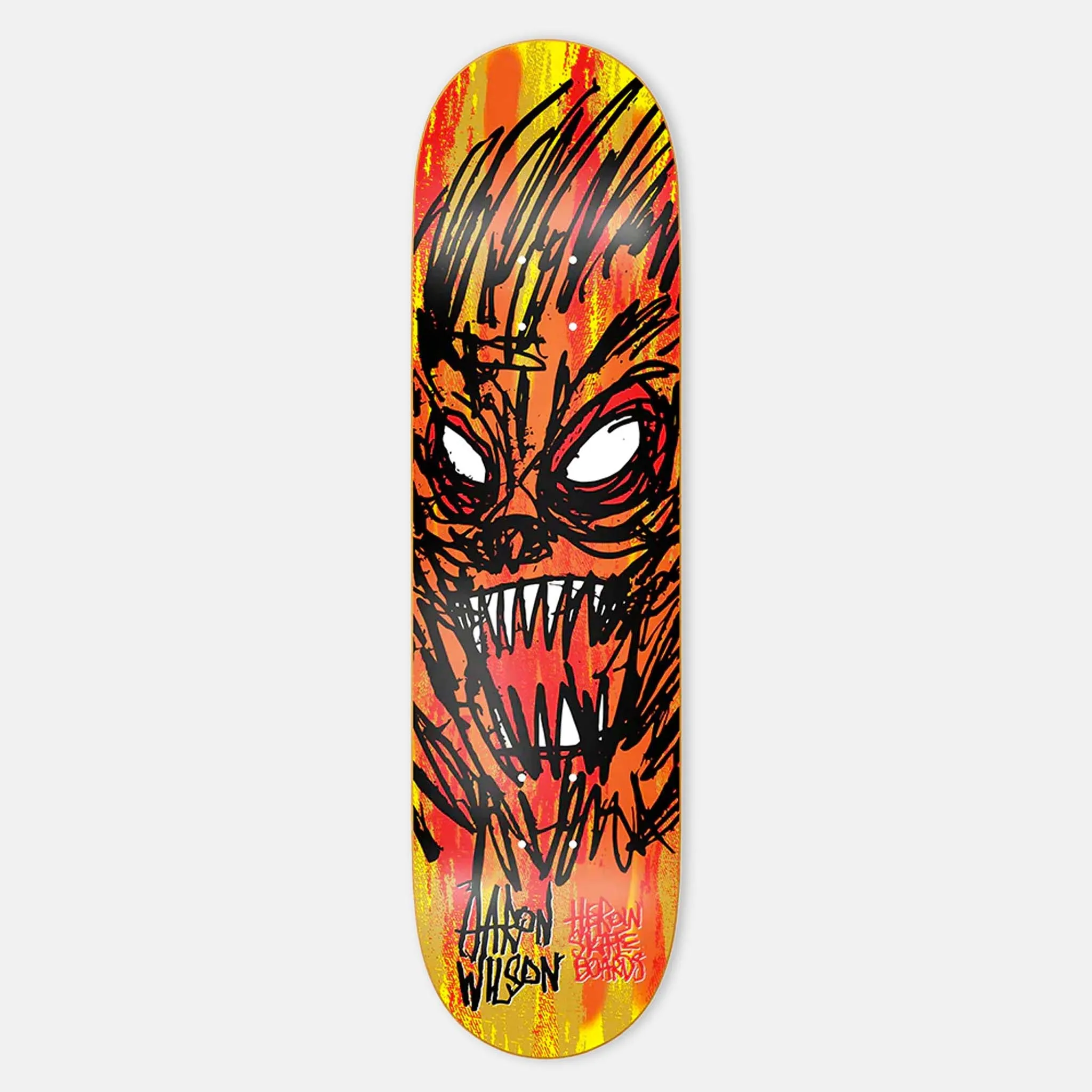 Heroin Skateboards - 8.5 Aaron Wilson Savages Skateboard Deck