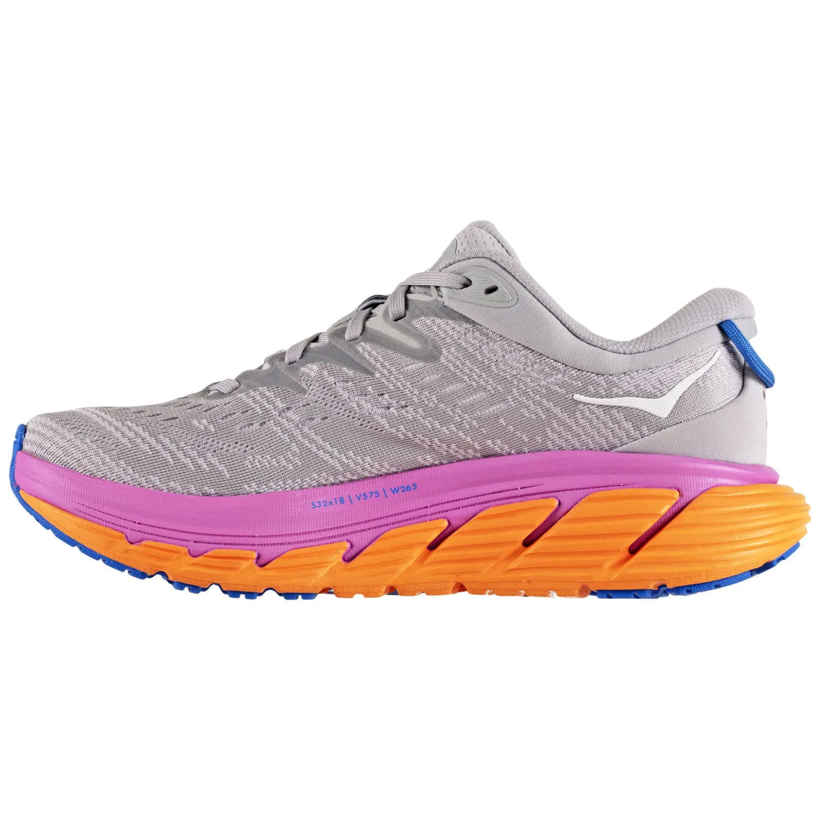 Hoka Womens Trainers Gaviota 4 Lace Up Low Top Textile Synthetic - UK 8.5