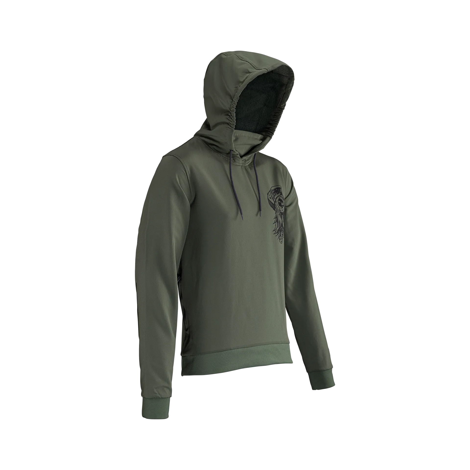 Hoodie MTB Gravity 3.0 - Spinach (M)