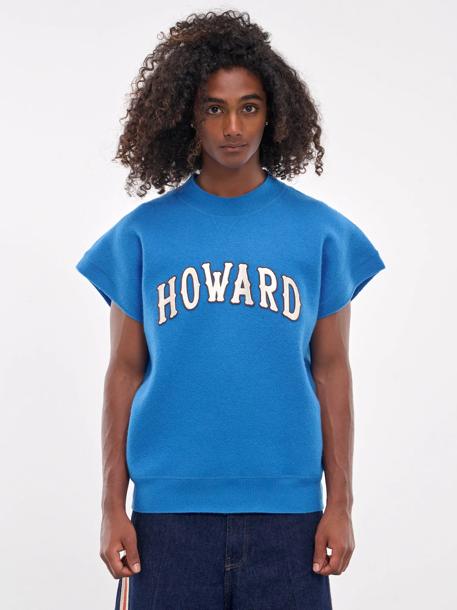 Howard Knit Vest (KN08-WO08-500-BLUE)