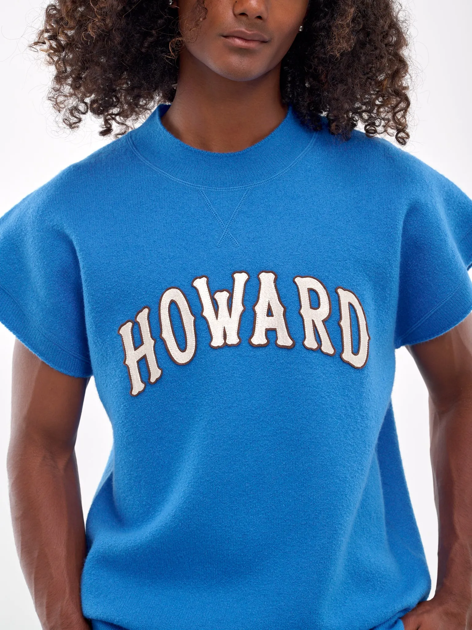 Howard Knit Vest (KN08-WO08-500-BLUE)