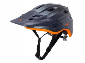 Kali Maya MTB Helmet - Solid - Matt Gray-Orange