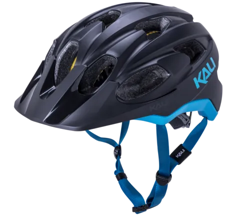 Kali Pace MTB Helmet - Solid Matt Black-Blue