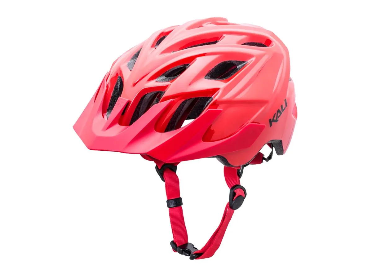 Kali Protectives Chakra Solo MTB Helmet - Solid Red