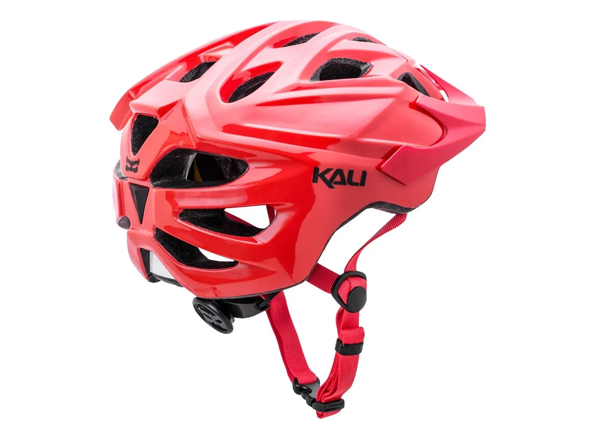 Kali Protectives Chakra Solo MTB Helmet - Solid Red