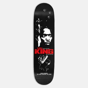 King Skateboards - 8.18 King Rules Deck - Black / White / Red