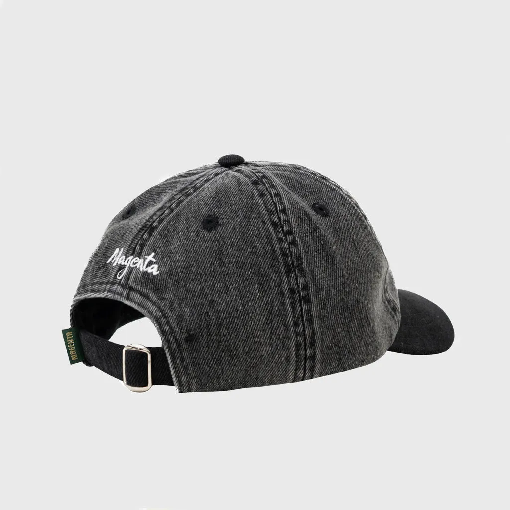 Magenta Skateboards - Chess Dad Cap - Black Denim