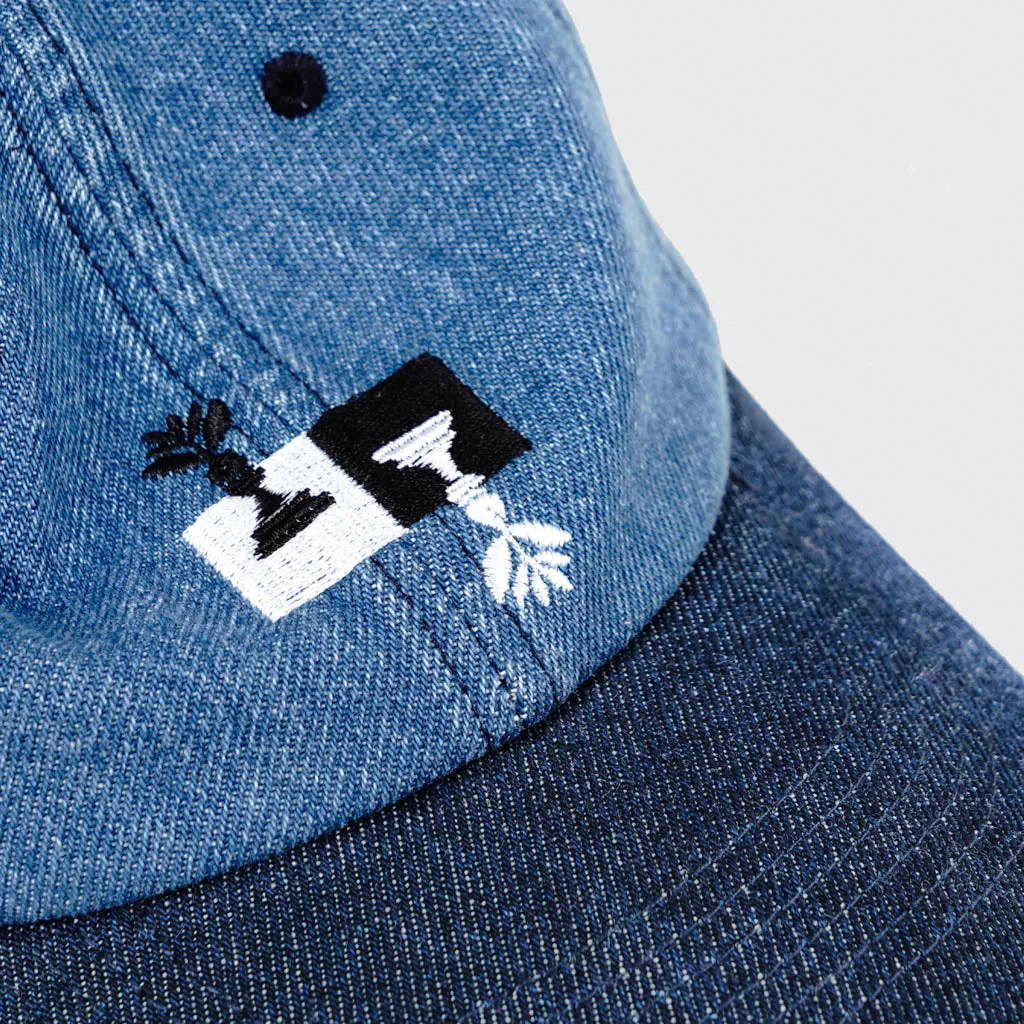 Magenta Skateboards - Chess Dad Cap - Blue Denim