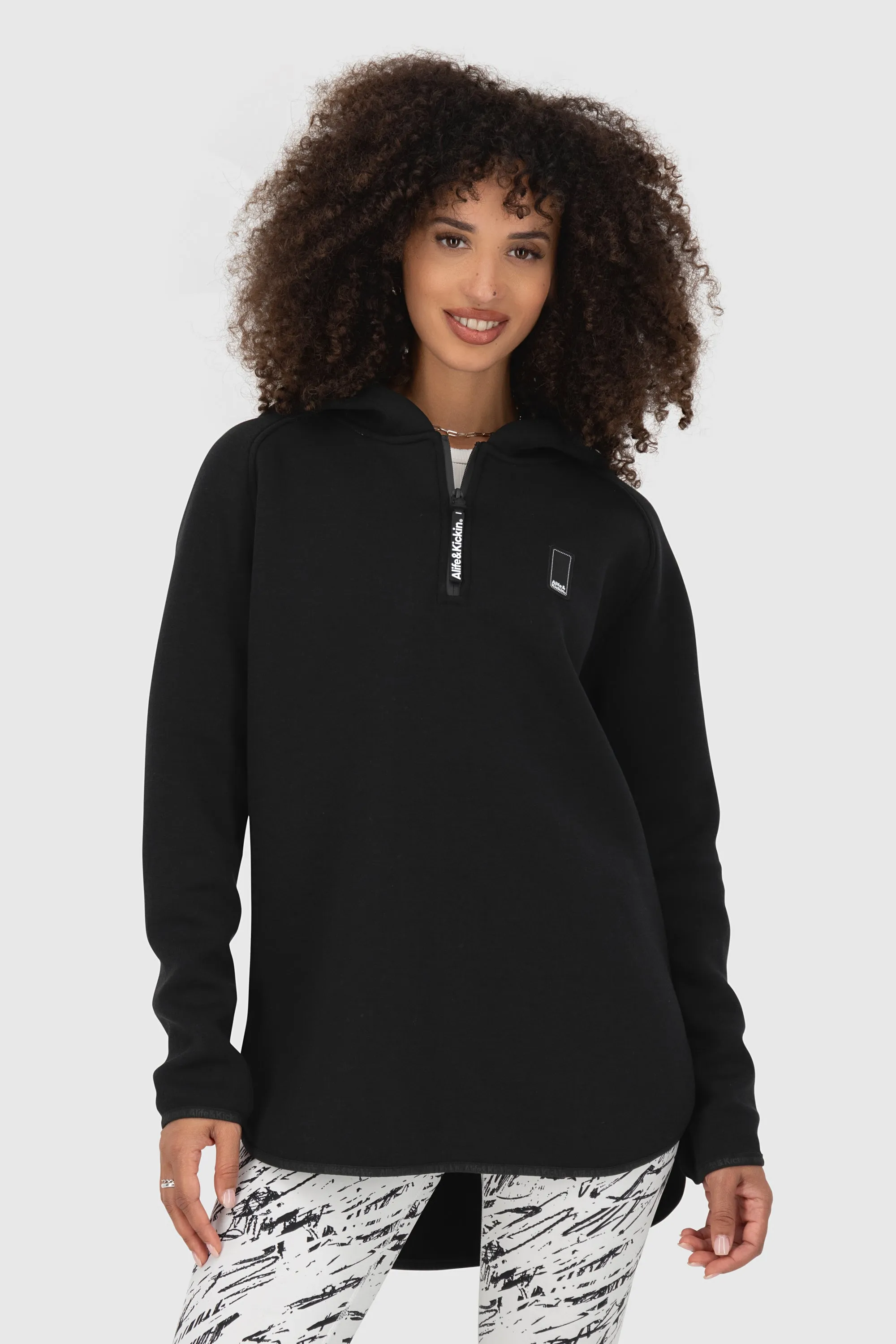 MaraAK N Neopren Hoodie Schwarz