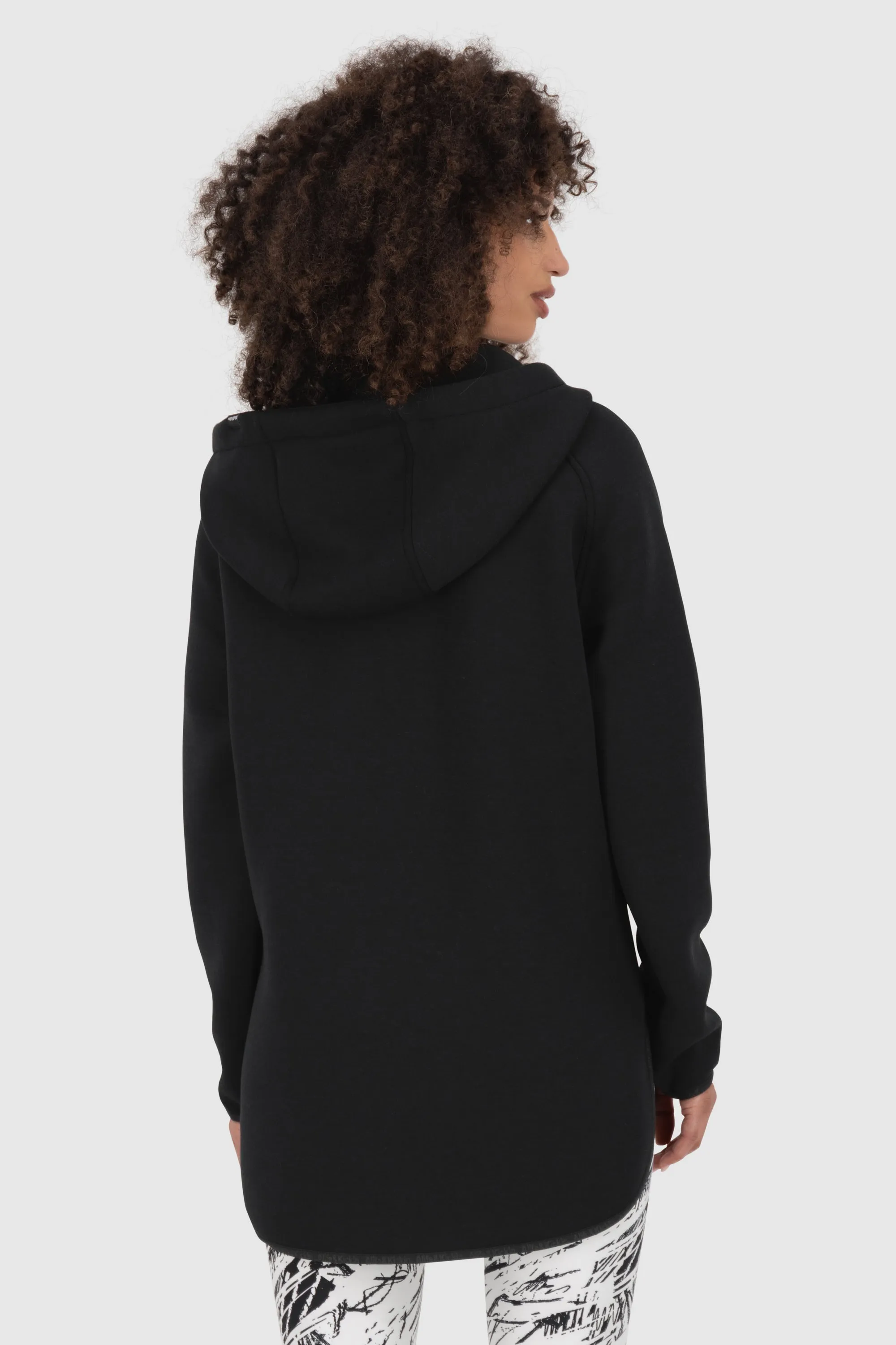 MaraAK N Neopren Hoodie Schwarz