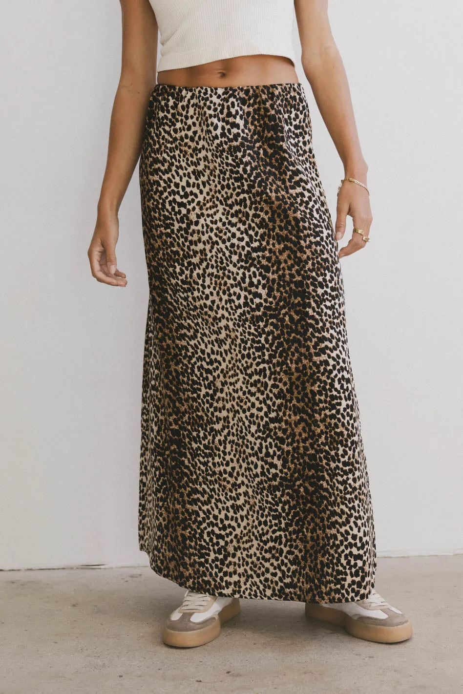 Marlo Leopard Skirt