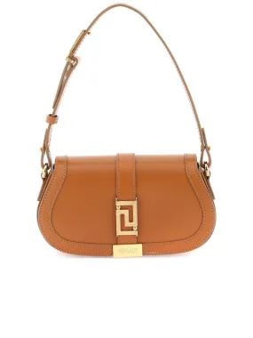 Mini Shoulder Bag with Metal Greca Detail