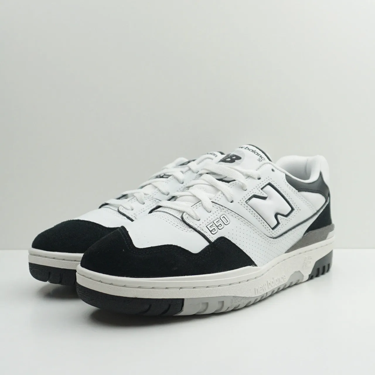 New Balance 550 White Black Rain Cloud