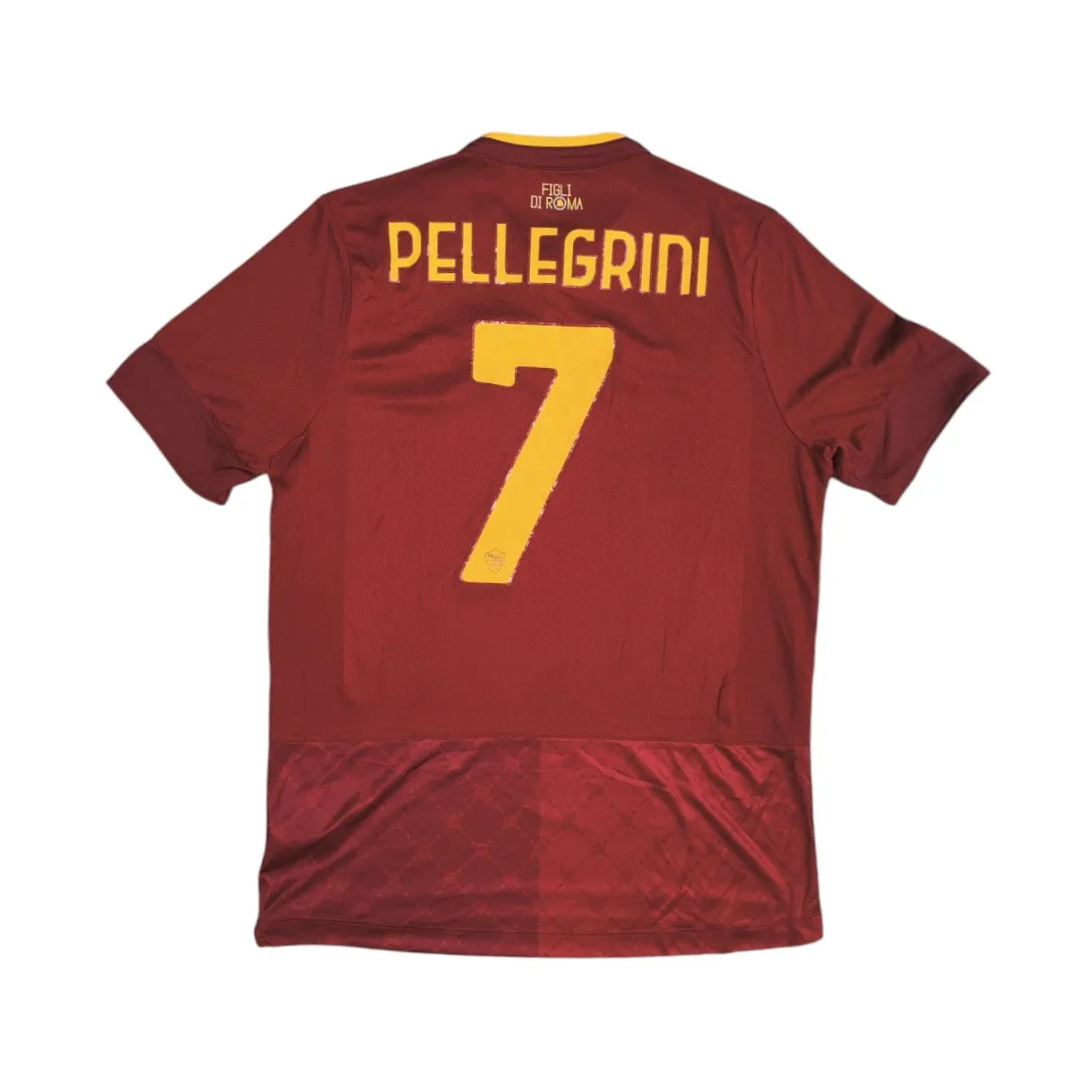 New Balance AS Roma #7 Pellegrini 2022/23 Home Football Jersey