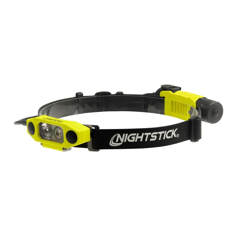 Nightstick Intrinsically Safe [Zone 0] DICATA USB IS Rechargeable Dual-Light Headlamp - 275 Lumens XPR-5562GX