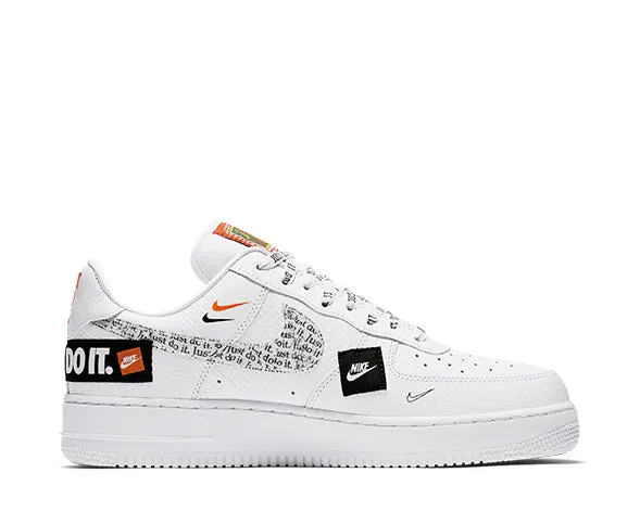 Nike Air Force 1 Premium White Just Do It