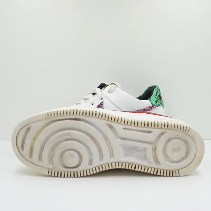 Nike  Air Force 1 Sage Low Premium Snake White (W)