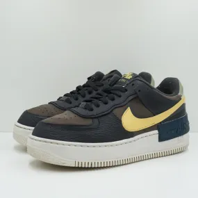 Nike Air Force 1 Shadow Off Noir Saturn Gold (W)