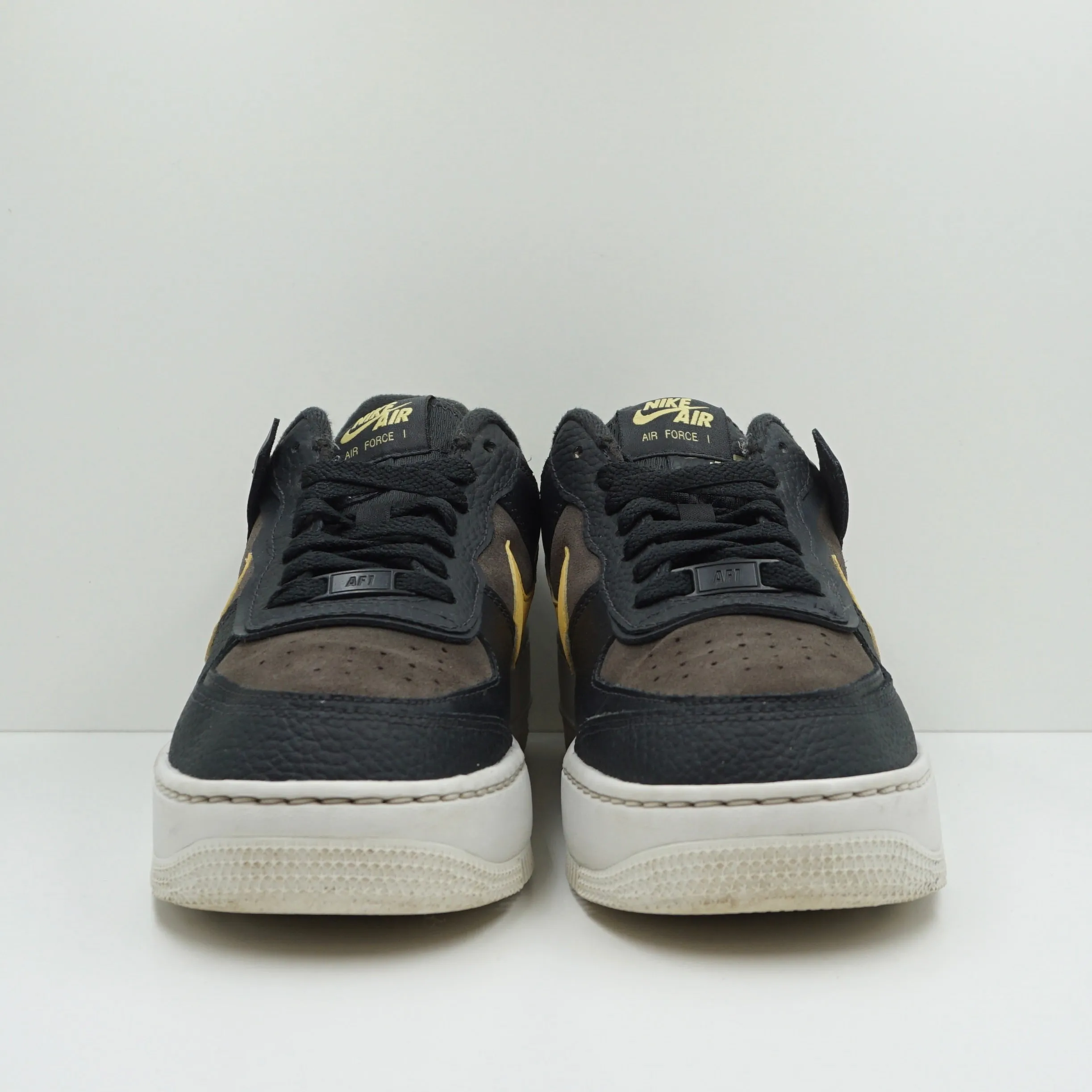 Nike Air Force 1 Shadow Off Noir Saturn Gold (W)