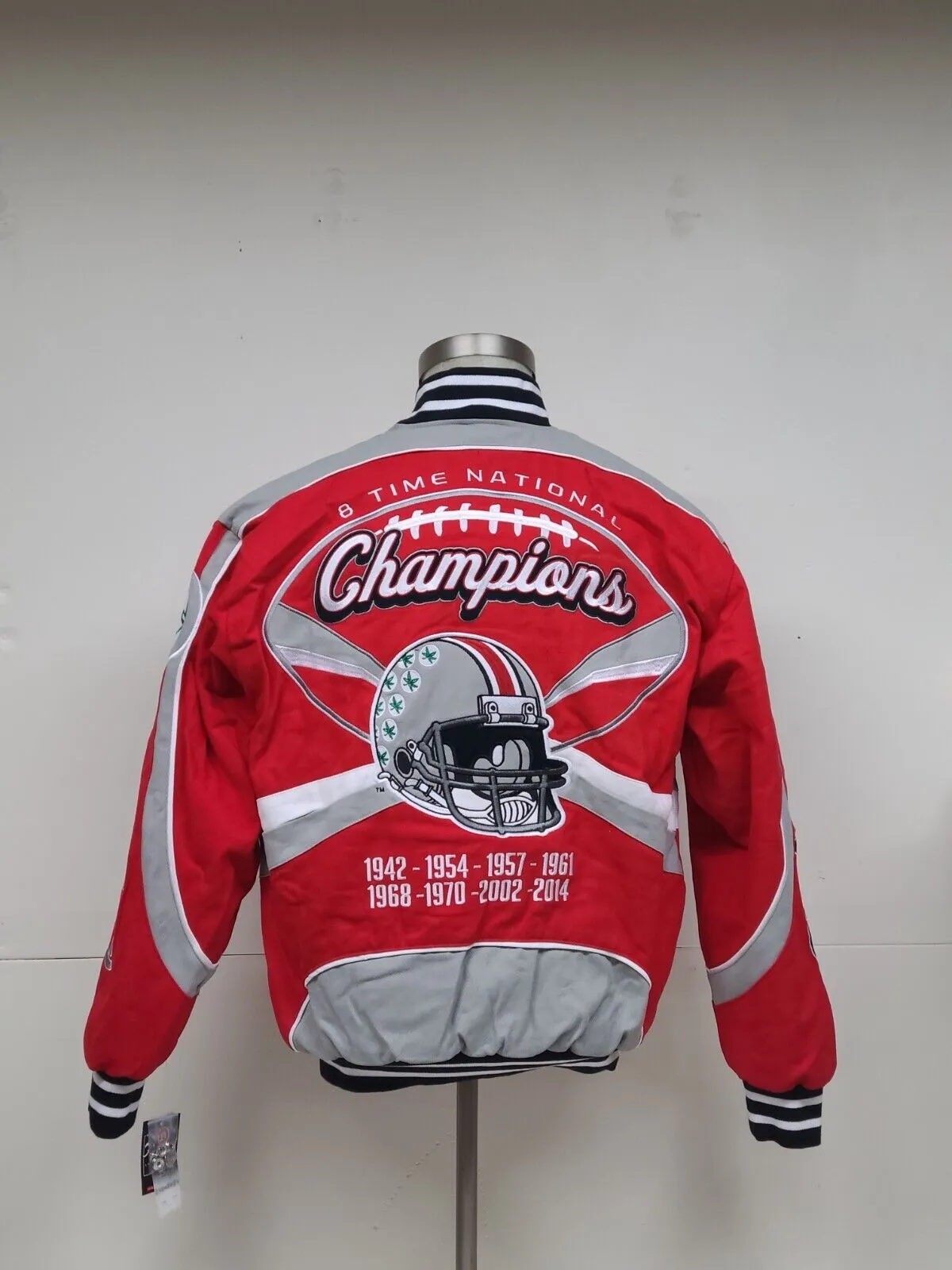 Ohio State Buckeyes 8 Time Championship Jacket