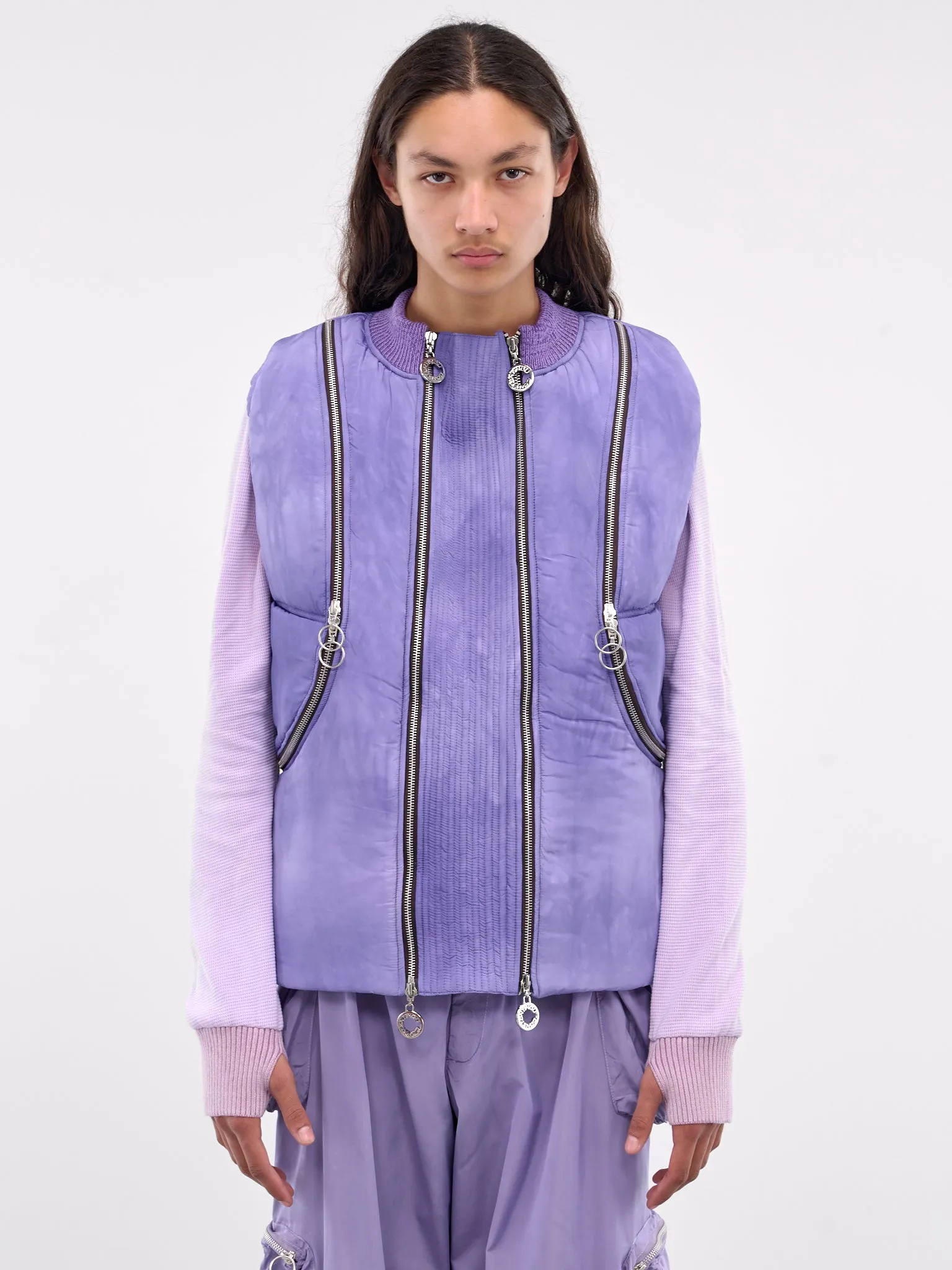 Padded Technical Vest (PADTECVEST-PURPLE-LILAC)