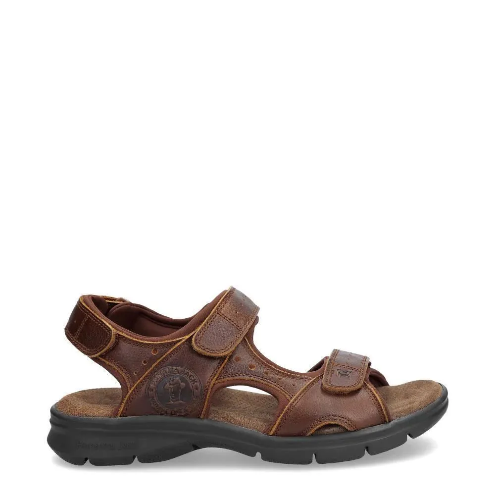 Panama Jack - Men's Salton Tan Leather Basics C4 Sandals