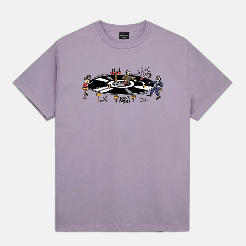 Pass Port Skateboards - Lazy Susan T-Shirt - Dusty Lilac