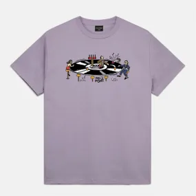 Pass Port Skateboards - Lazy Susan T-Shirt - Dusty Lilac